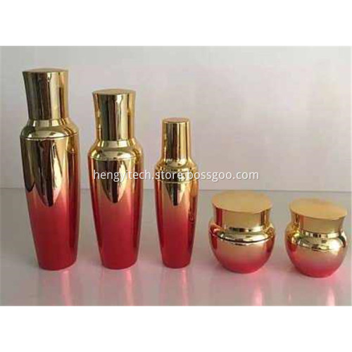 Color coated glass bottles